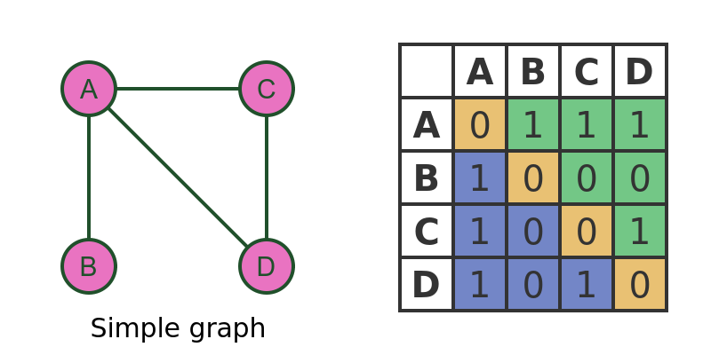 Simple graph