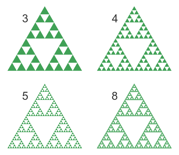 Sierpinski hand drawn