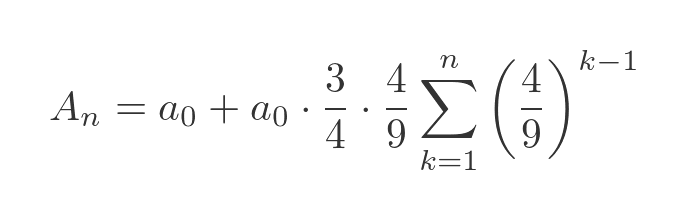 Koch snowflake area