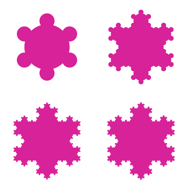 Koch snowflake IFS