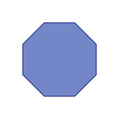 Regular octagon