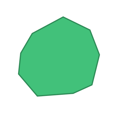 Irregular nonagon