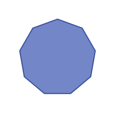 Regular nonagon