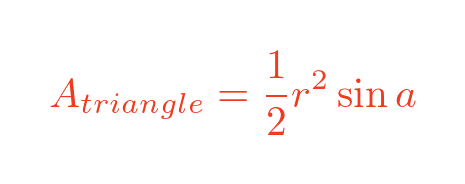 Area of sector of a circle formula