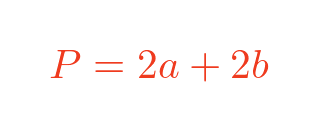 Rectangle perimeter formula