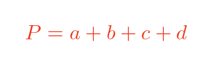 Trapezium perimeter formula