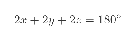 Angle at the centre of a circle proof