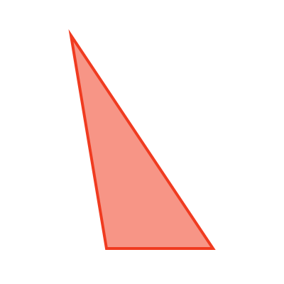 Obtuse scalene triangle