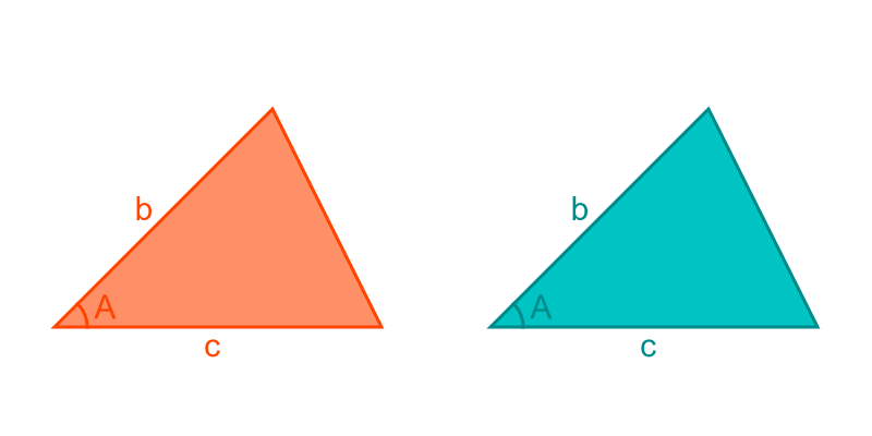 SAS congruent triangles