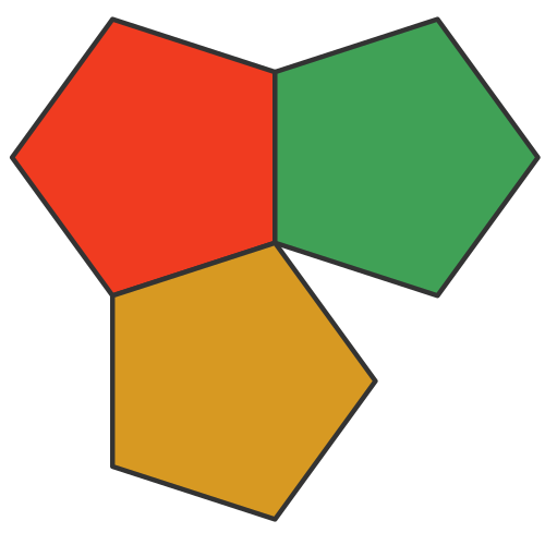 Regular tessellation of pentagons is impossible
