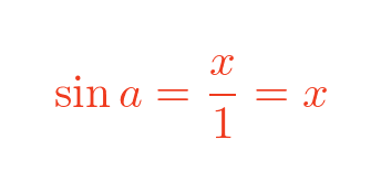 Sine function