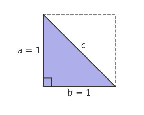 Pythagoras triangle example 1 1