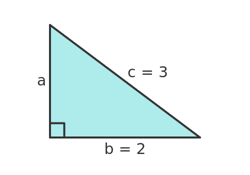 Pythagoras triangle example