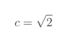 Pythagoras formula