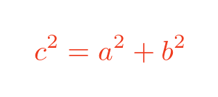 Pythagoras formula