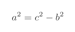 Pythagoras formula