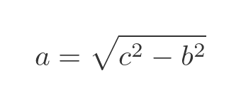 Pythagoras formula