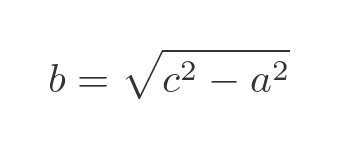 Pythagoras formula