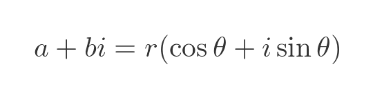 Complex number polar form