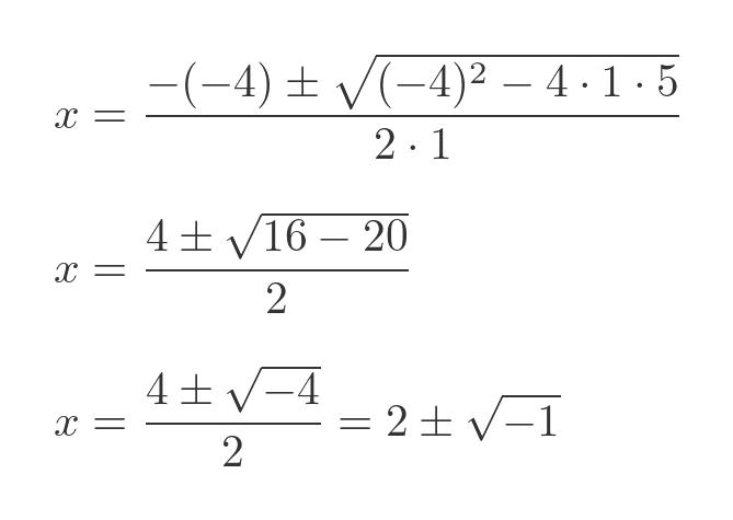 Quadratic 0 real solutions