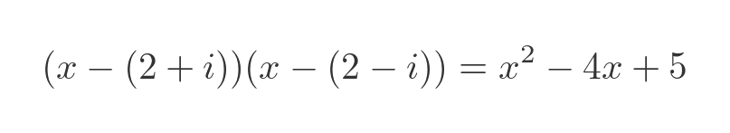 Quadratic 0 complex solutions