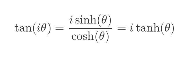 Complex cosine