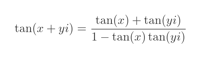 Complex cosine