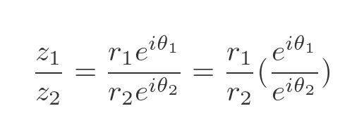 Complex division