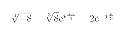 Complex root