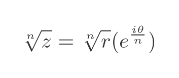 Complex root