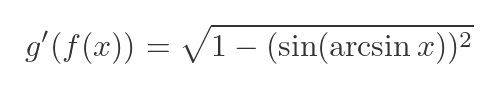 Inverse sine function