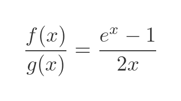 L'Hôpital's rule