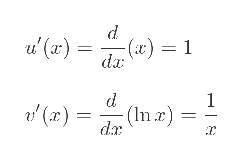 Example of product rule