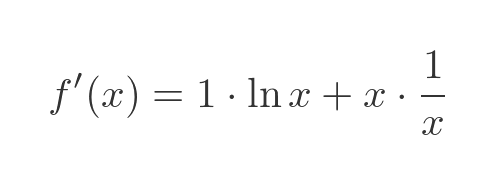 Example of product rule