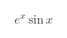 Example of product rule