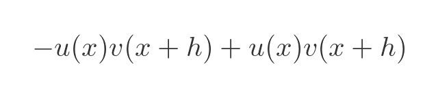 Proof of product rule