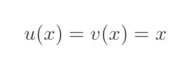 Example of product rule