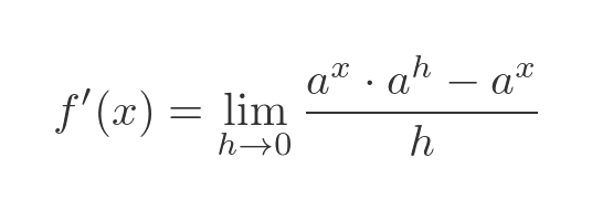 Differentiation a to power x