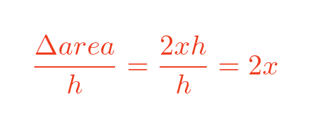 x squared formula