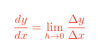 dy/dx formula