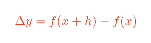 Slope formula