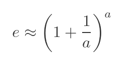 Finding e