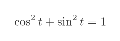 Pythagorean identity