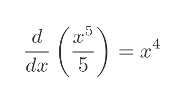 Antiderivatives