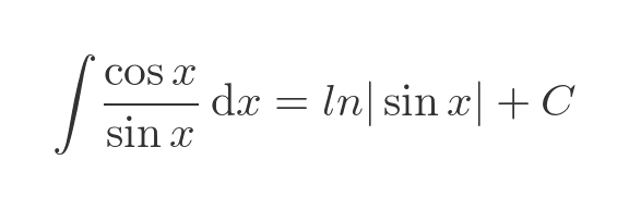 Cotangent integral