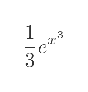 Exponential derivative