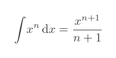 Powers integral