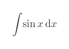 Integral notation