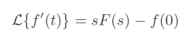 First order differential equation