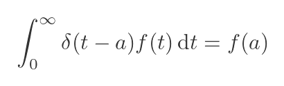 Dirac delta function